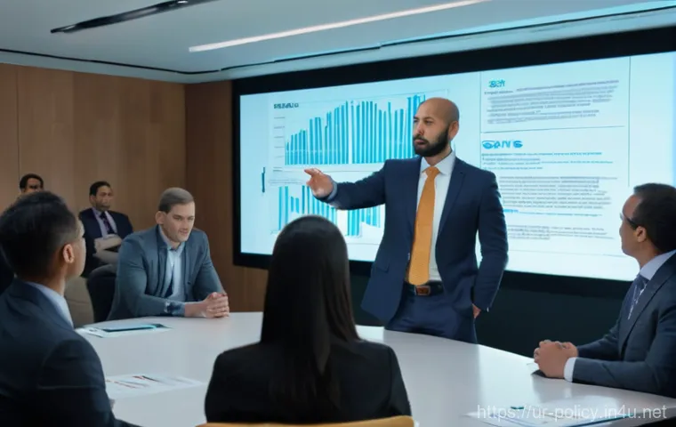 정책분석사 취업 성공 후기 - **Image Prompt: Analytical Depth and Data Interpretation**
    "A highly detailed, realistic image o...