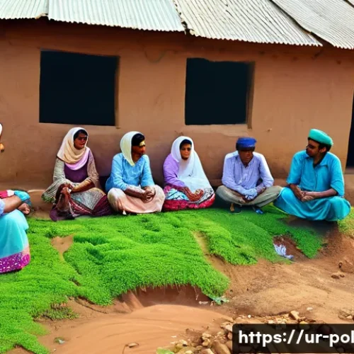 Home 31 정책분석사와 정책 목표 설정 사례 연구 - **Prompt 1: Policy Analyst on the Ground in Pakistan**
"A realistic and vibrant depiction of a c...