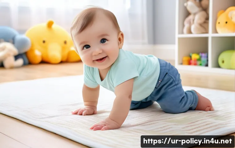 정책분석사와 데이터 기반 연구 사례와 성공 요인 - A joyful toddler, approximately 18 months old, with bright curious eyes and a wide smile, wearing a ...