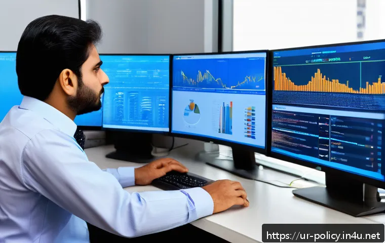 정책분석사와 직무 성공 사례 연구와 경력 개발 전략 - A professional Pakistani policy analyst in a modern office setting, wearing formal attire including ...
